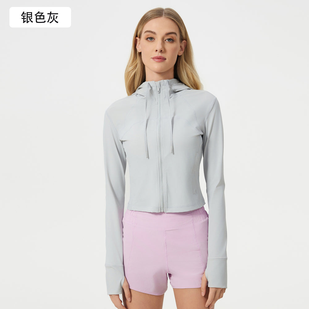 Summer cooling outdoor sun protection uv-resistant skin jacket - lightweight, quick-drying, breathable, hooded sun shirt for women d25018