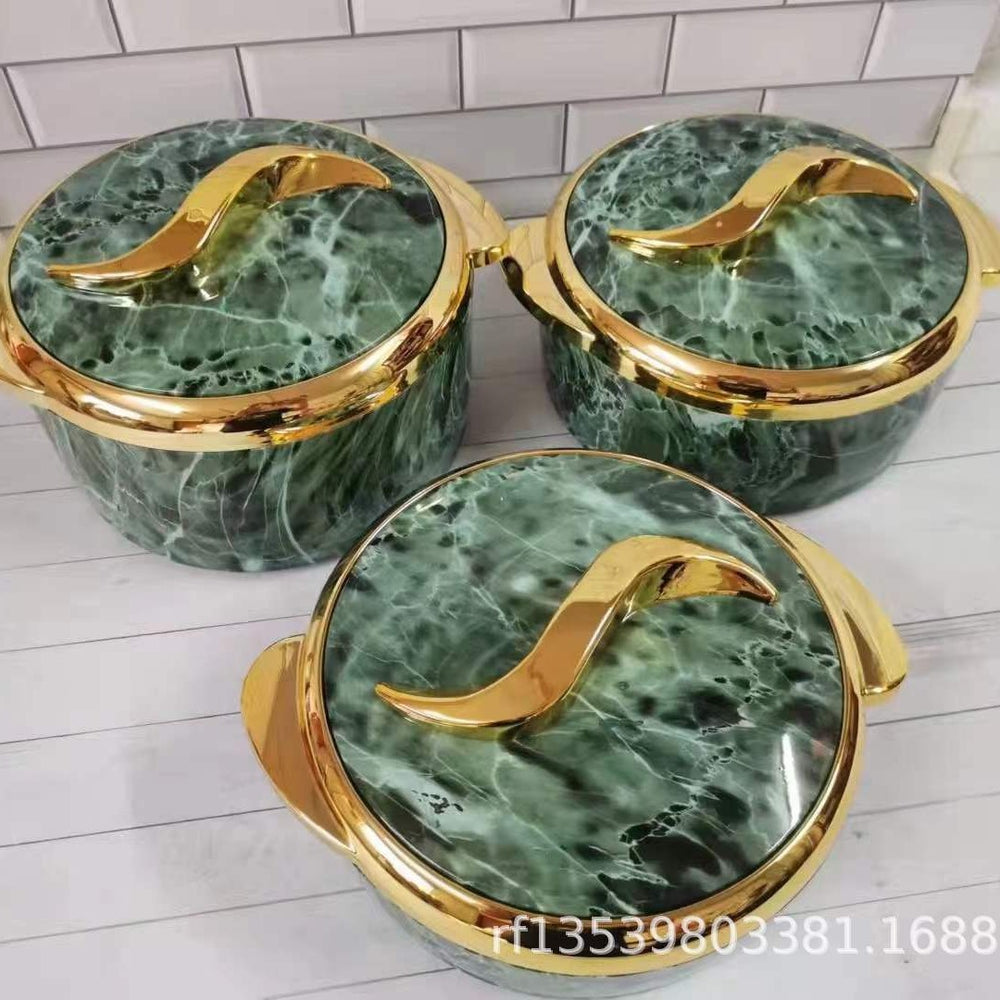 3pcs food warmersexport hot-selling set of insulated lunch boxes 1.5-2-2.5l insulated tableware