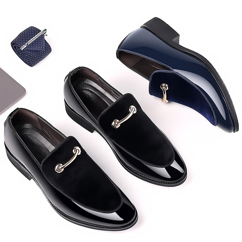 British style you are leather shoes suede patent leather casual shoes k-styletrendy loafers wedding men's shoes hairdresser flats