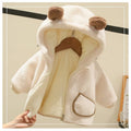 Kids' fleece-lined outerwear: new  collection for boys and girls - lambswool cotton-padded jackets, thickened autumn/winter styles, trendy fuzzy outerwear for babies