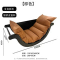 Banana boat rocking chair lazy sofa home lounge chair living room balcony retro design casual rocking chair cross-border export
