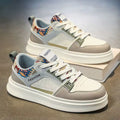 Men's shoes 2026 new spring fashion versatile men's casual white sneakers soft sole athletic breathable student trendy shoes