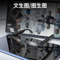 Ai-powered translation bluetooth headset glasses - integrated, premium, uv protection, fashionable polarized sunglasses - hyunda