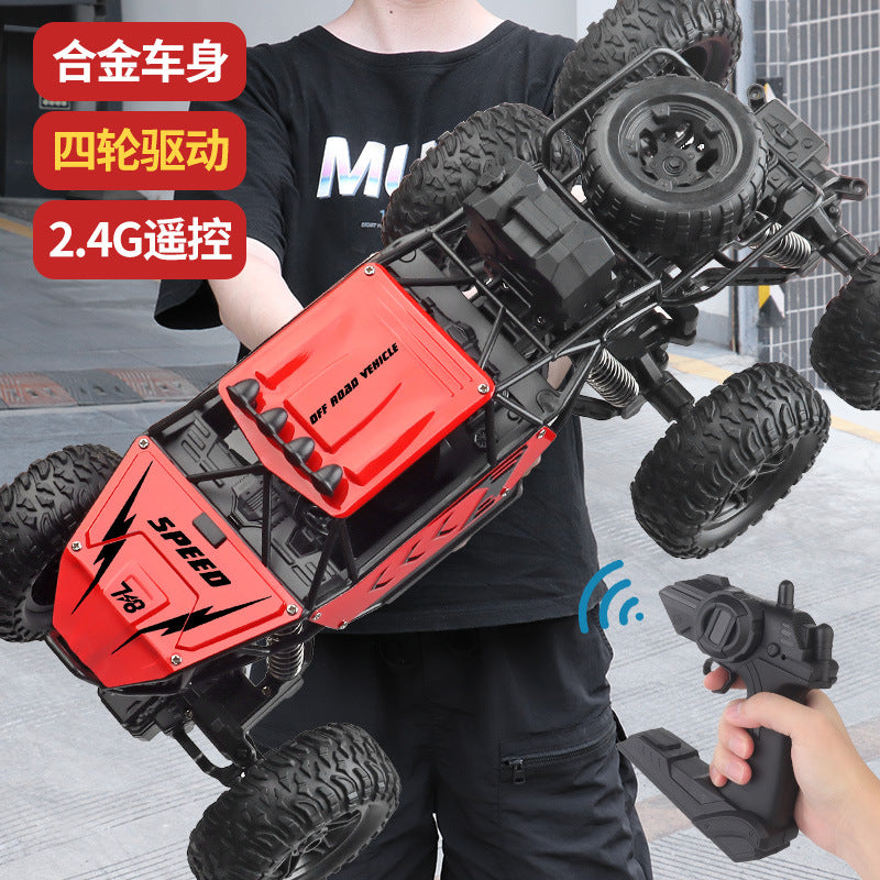Extra large remote control car drift off-road vehicle four-wheel drive climbing big-foot vehicle six-wheel drive racing boy rechargeable toy car