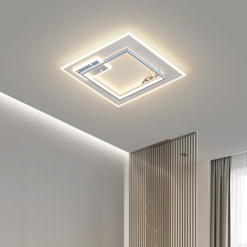 Living room ceiling light modern simple atmosphere led Zhongshan main lighting Daquan whole house package combination 2025 new