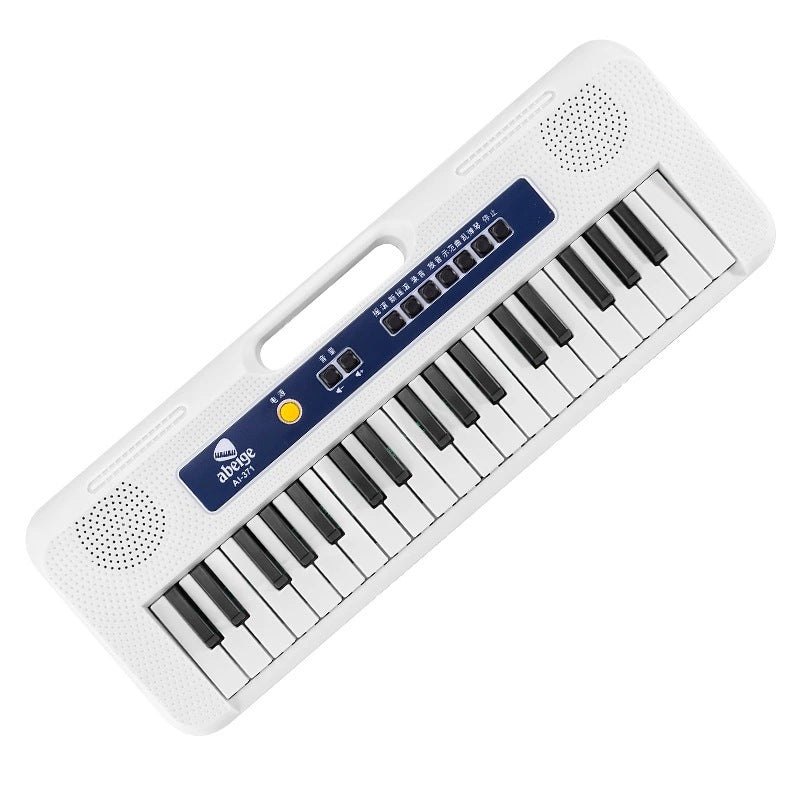 Kids' 37-key electronic keyboard - rechargeable beginner's piano for toddlers - educational musical toy - birthday gift - playable for boys and girls