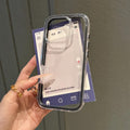 Suitable for iphone17promax acrylic transparent mobile phone case apple 16 colorful two-in-one mobile phone protective case