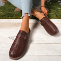 Amazon independent station  cross-border foreign trade large size slippers spring & fall new style retro casual slip-on toe slippers