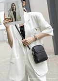 Women's crossbody phone bag - 2024 new style, chic and trendy small bag, fashionable, minimalist, casual, versatile, genuine leather cowhide shoulder bag