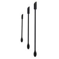 Silicone small tip spatula spoon suit baking mini long double-ended two-in-one spatula jam bottle spatula
