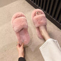 Influencer-approved fuzzy slippers for women - new autumn 2023 collection: fairy-tale style, soft sole, comfortable for home, plus size available, perfect for pregnancy