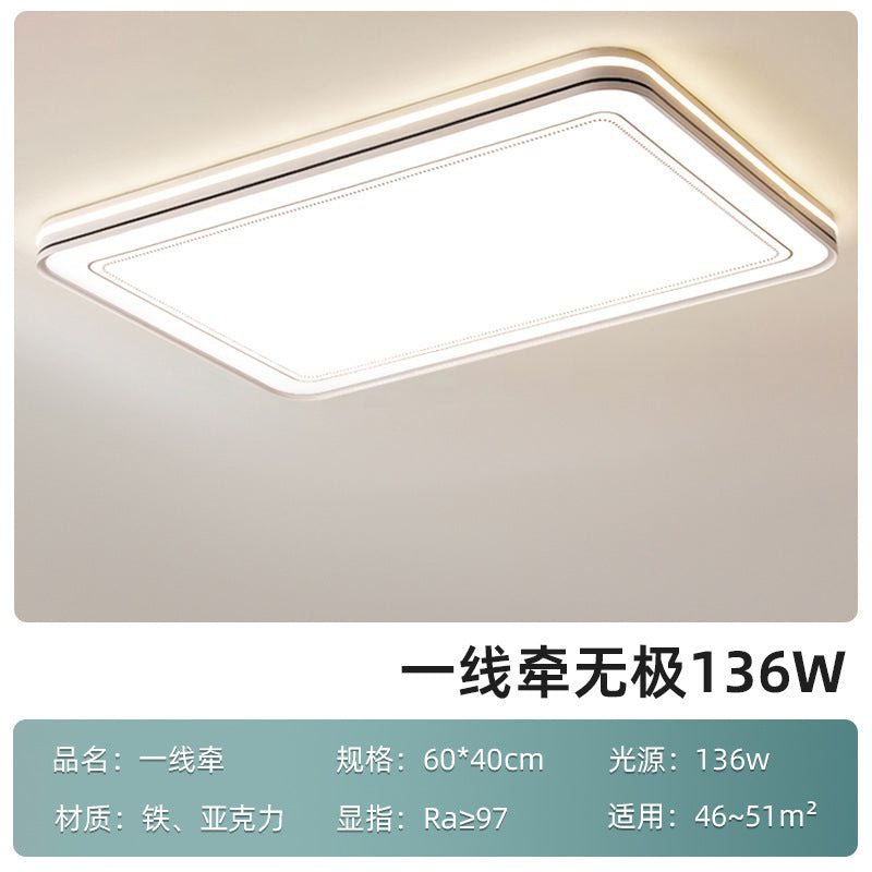 2024 new living room led ceiling light modern simple bedroom room lighting whole house ceiling light package