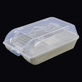 Wholesale flip-top clear shoe boxes - thickened dustproof shoe storage boxes - plastic shoe cabinet organizer