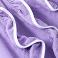 Girls' dress, purple 3d ruffle dress