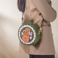 520 valentine's day birthday gift: premium women's crossbody bag - 2025 new exquisite & cute mini round bag