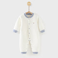 Fall and winter baby khaki cotton baby onesie 0-3-6 baby clothes heattechintimatesnewborn clothes crawling clothes