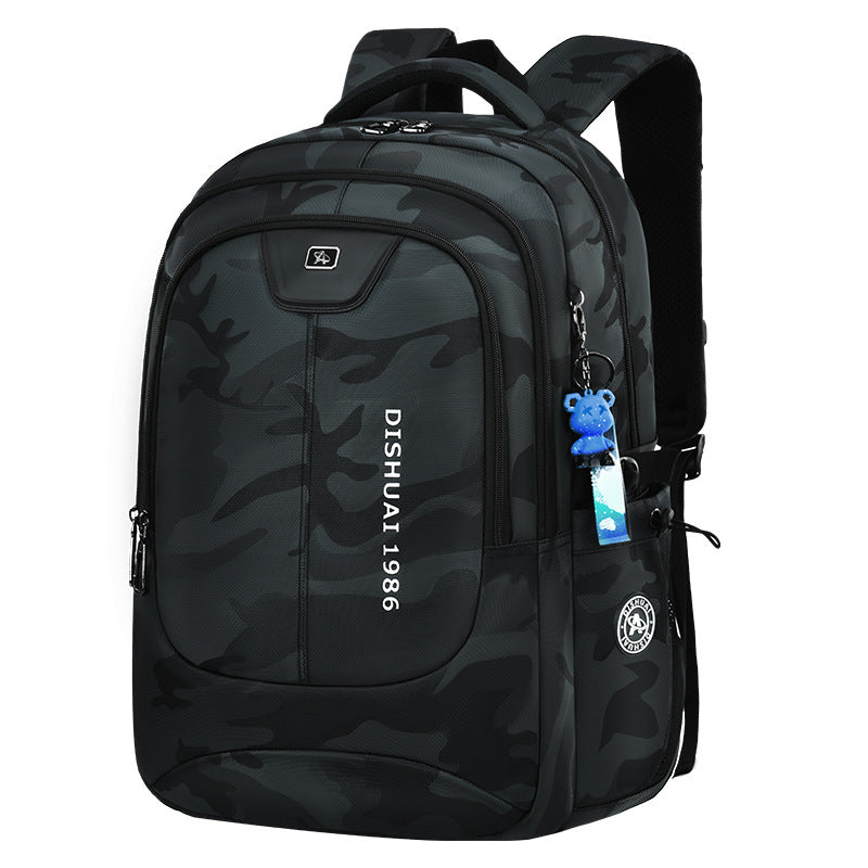 2026 new school backpack for middle and high school boys - extra large capacity, ergonomic, and lightweight