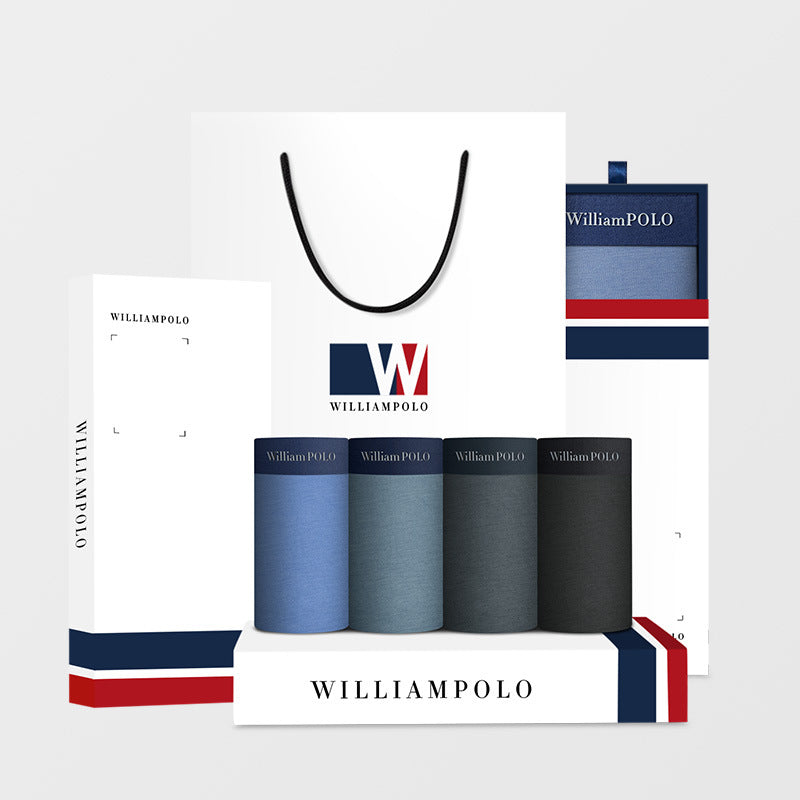 Emperor Paul Men's Panties Modal Cotton Graphene Antibacterial Breathable Soft and Traceless boxers Men's