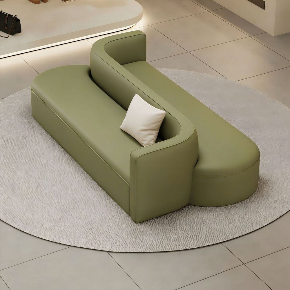 New arrival lobby hotel rest area reception sofa clothing store beauty salon bathroom store and other classy double arc sofa
