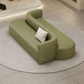 New arrival lobby hotel rest area reception sofa clothing store beauty salon bathroom store and other classy double arc sofa