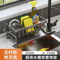 Rag drain rack kitchen for home pool narrow edge dishcloth sponge storage sink faucet storage rack