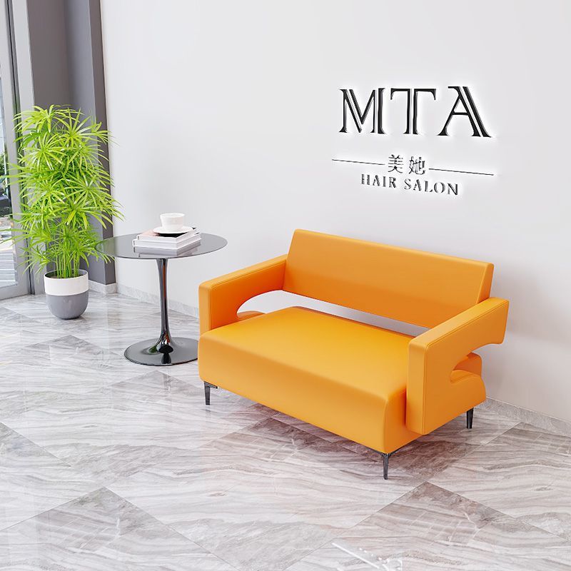 Rest area barber shop popular bench sofa stool clothing store shoe store waiting chair mechanism narrow small sofa