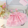 Baby girl summer sweet dress infant princess outfit shiny summer sundress chic cute tank dress