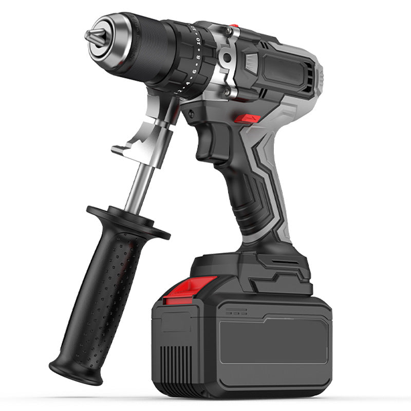Cross-border customization Nanwei brushless hand electric drill household large torque 13mm impact ice drill industrial electric drill power tools