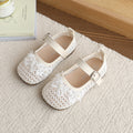 Girls' knitted mary janes - new spring/summer collection: baby first walkers, bow-tie princess shoes, trendy kids' school shoes