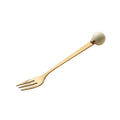 Beige ice fork