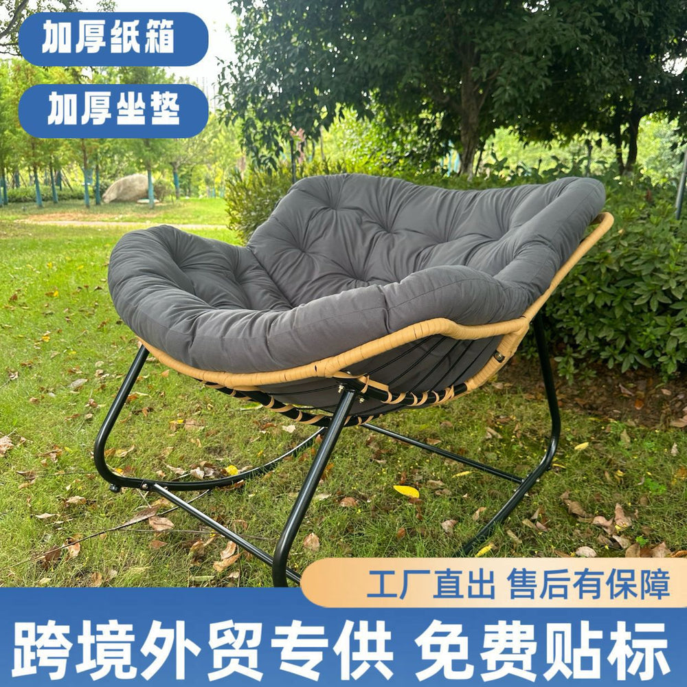 Bird's nest rocking chair rocking chair recliner single lazy sofa balcony adult nest chair reclining chair can sleep