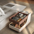 Movable coffee table small apartment modern accessible luxury sofa living room adjustablefor home trolley side table tea table adjustable table