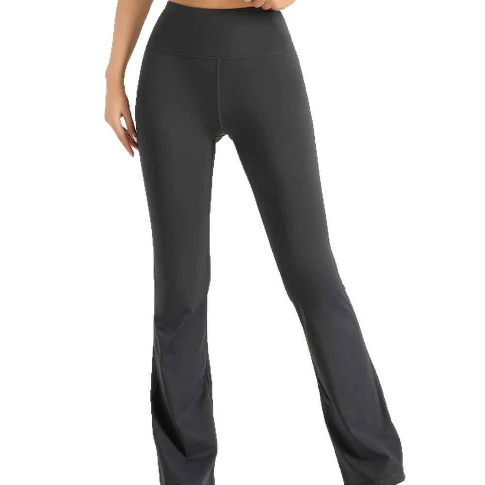 Hot-selling european and american style minimalist, chic, and comfortable tummy control yoga pants - versatile high-waisted leggings with fleece lining