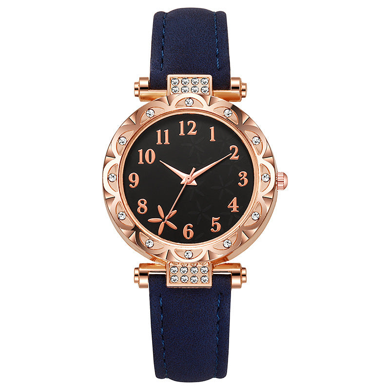 duoduo popular starfish dial women's quartz watch xiyin belt watch women's source manufacturer wholesale and delivery