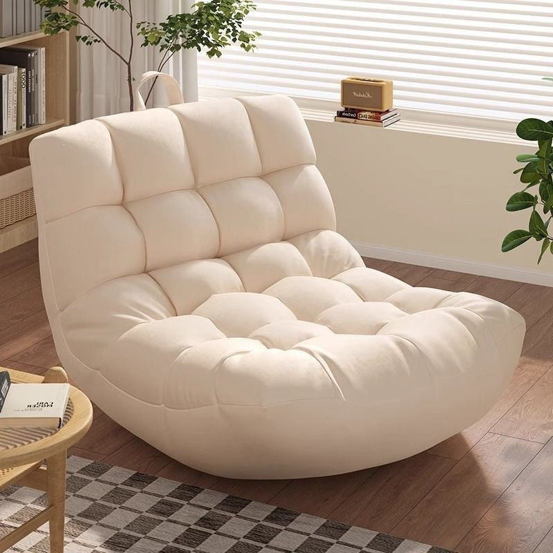 Lazy sofa can lie down and sleep single sofa chair small bean bag living room single sofa balcony caterpillar sofa