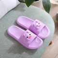 2023 new cartoon bathroom slippers for men, home bath non-slip slippers, couple's slippers for women, thick sole