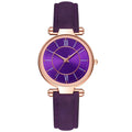 Wish fashion watch - women's stylish, unique, new arrival - ladies' watch with roman numeral sunray dial