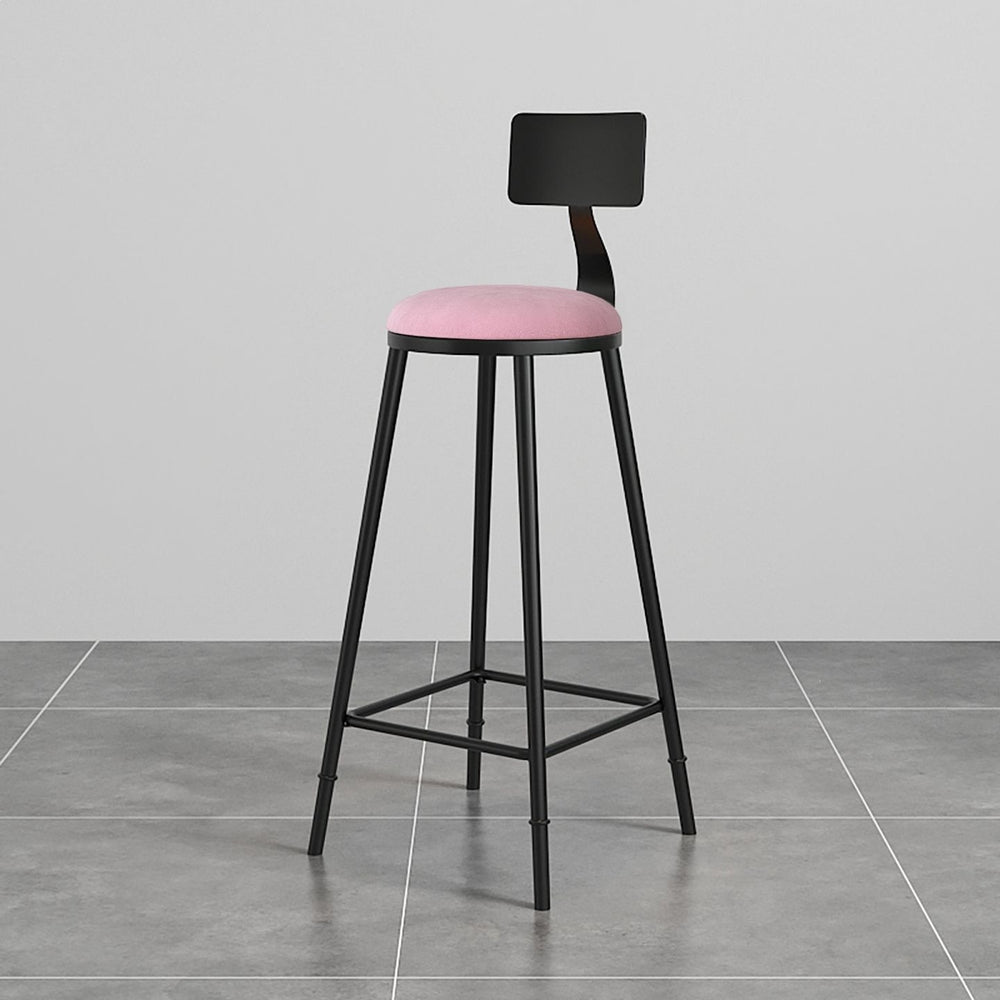 Accessible luxury bar chair for home modern casual bar chair high stool kitchen island chair bar stool front desk bar chair