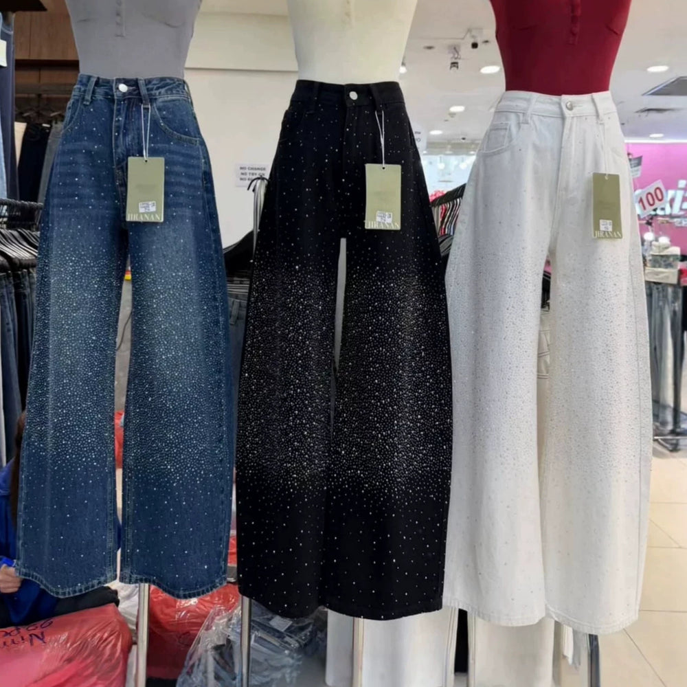Cargo jeans women's jeans wholesale available boyfriend jeans loose pants for women