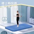 Extra-wide tpe double yoga mat - oversized, non-slip, shock-absorbing, noise-reducing, eco-friendly exercise mat for home, dance, and fitness