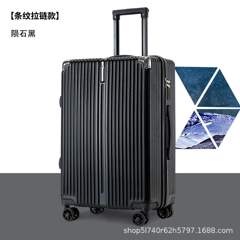 New trolley case universal wheel men and women 24 inch aluminum frame password luggage boarding travel bags students directly from the manufacturer