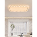 Modern minimalist cloud marble ceiling light for bedroom, smart eye-caring study lamp, led high-end room lighting fixture