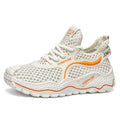 Men's mesh sneakers - 2026 new summer collection: breathable, lightweight, and soft-soled casual running shoes with openwork design