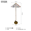 Wabi-sabi style 2025 chinese hat floor lamp, vintage danish living room sofa, designer rattan b&b hotel lamp