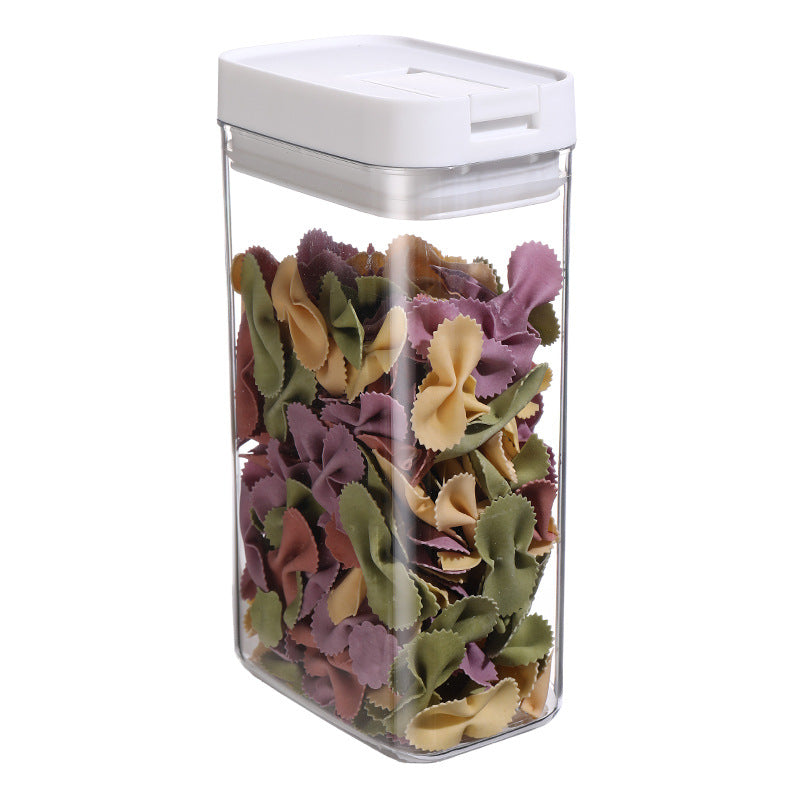Noodle storage box, food-grade grains, sealed canned pasta box, noodle tube, bean storage tank