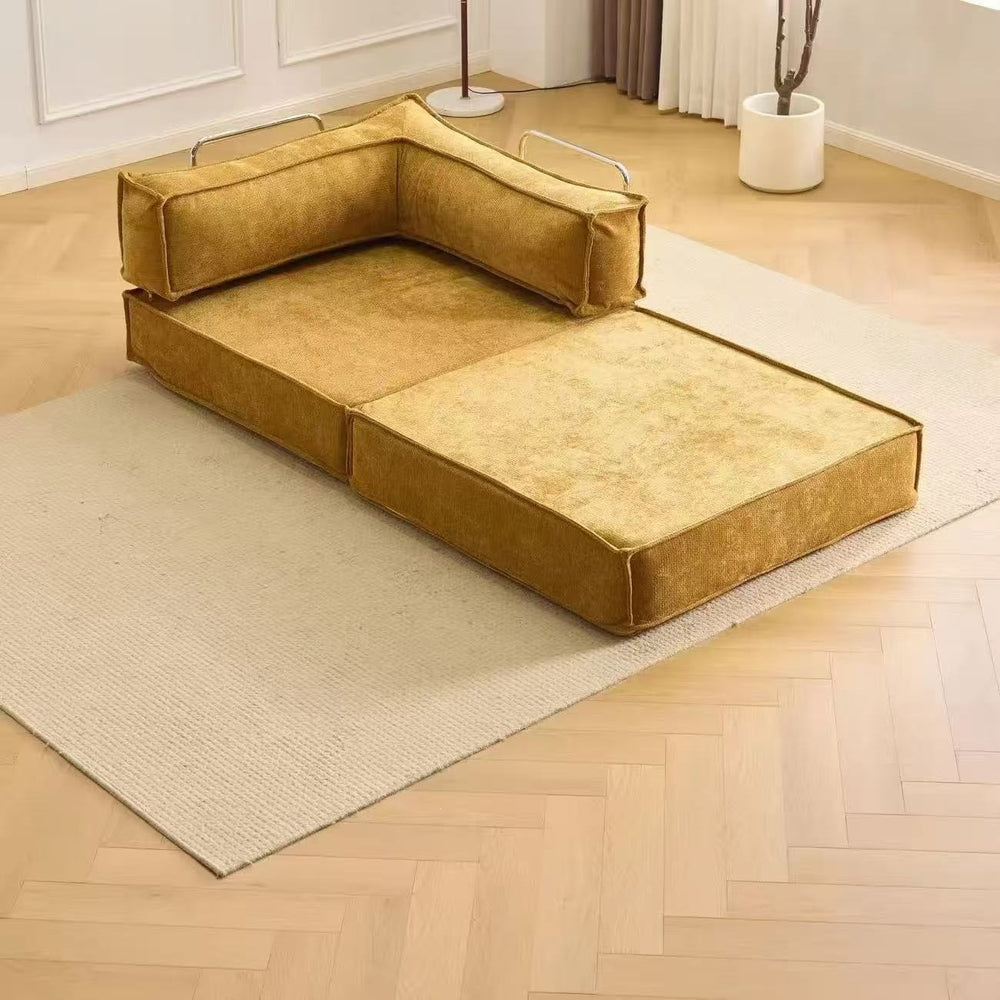 Compression module sofa small apartment lazy sofa for home sofa bed medieval style living room rental room foldable sofa
