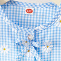 new product girl european and american style socialite ins cute floral bow + shorts set