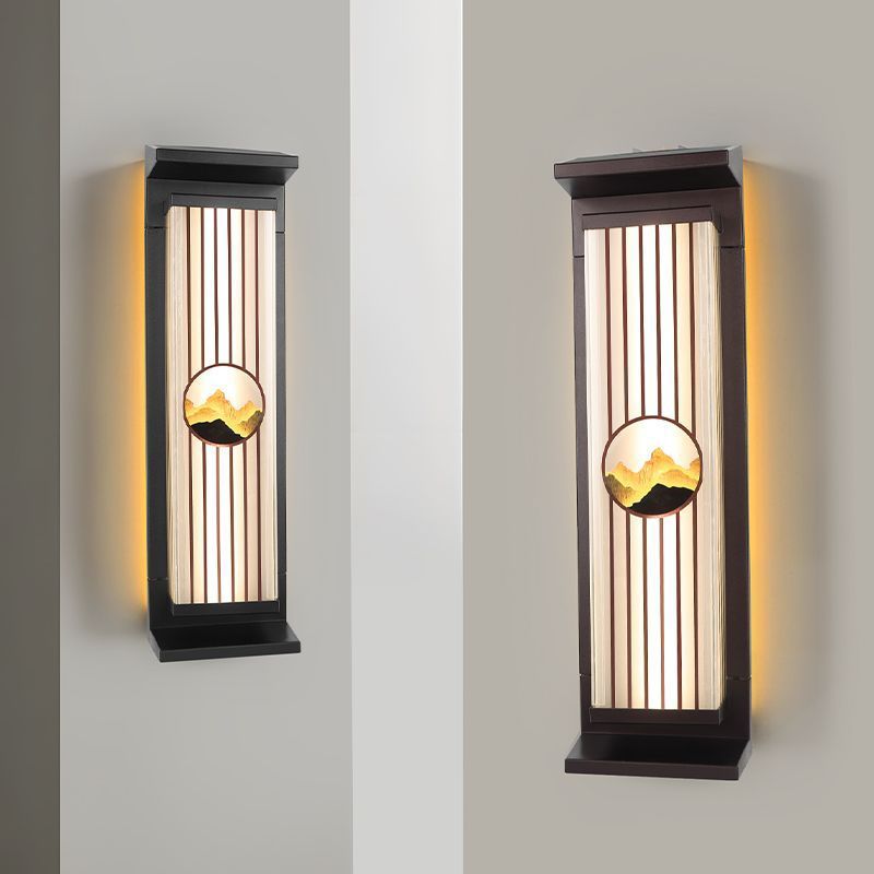 【durable quality】outdoor solar garden light for gate pillars, villa columns, roman columns, and home entrance wall lighting