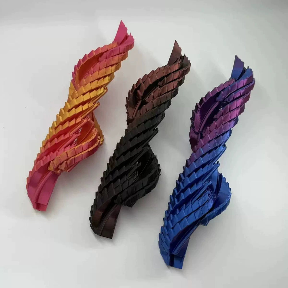wholesale 3d printed dragon egg, dragon spiral slime, dragon scale egg, decompression complete gift decoration, creative trendy toy