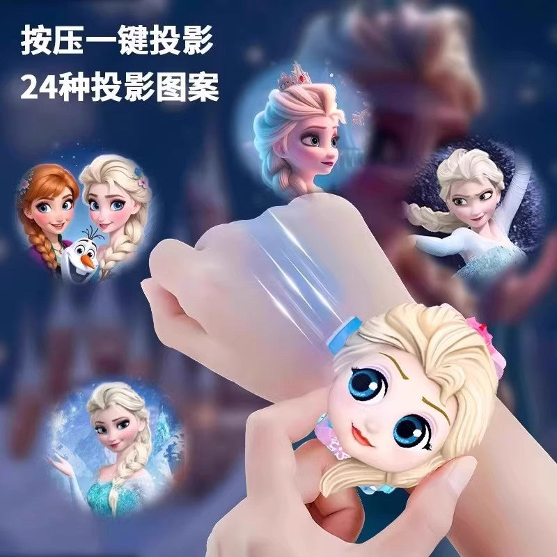 【factory direct】kids' projector watch - frozen, cartoon, light-up toy gift - kuromi
